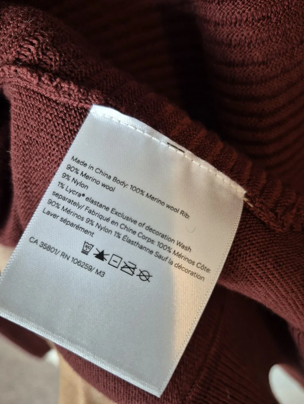 Lululemon Sit In Lotus Wrap II Merino Wool Cardigan Size 4